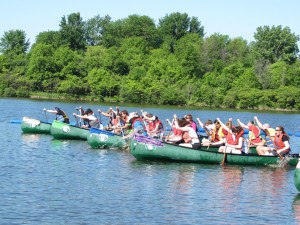 We are the blue canoe